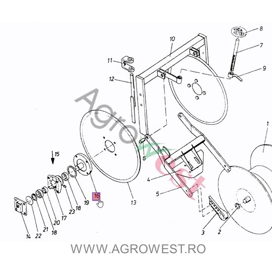 SUPORT DISC 009.00045