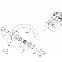 PIULITA M30x1,5-LH DIN439-05 303 0995