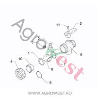 VENTIL CU BILA G1 1/2 F61 0154