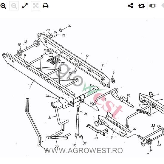 CARCASA RULMENT S20 001.00006