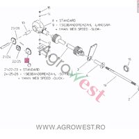 ROATA DE LANT 1x5/8"-T15 014.00042
