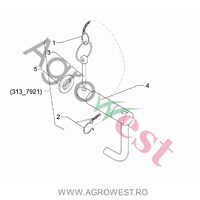 BOLT TIRANT CENTRAL KATG3 D31,7/25,4x158 313 7921