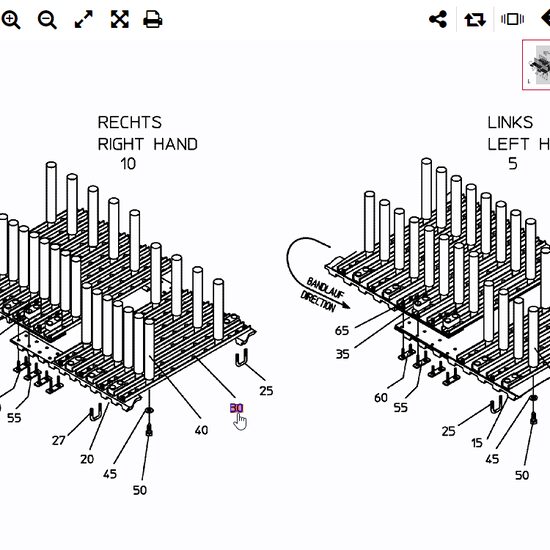 BARA PROFIL GALVANIZAT 420mm 089.01402
