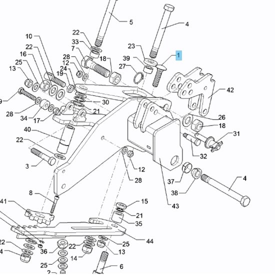 SURUB CU OCHI BM16x65-8.8 D2=16,1 Z 301 0851