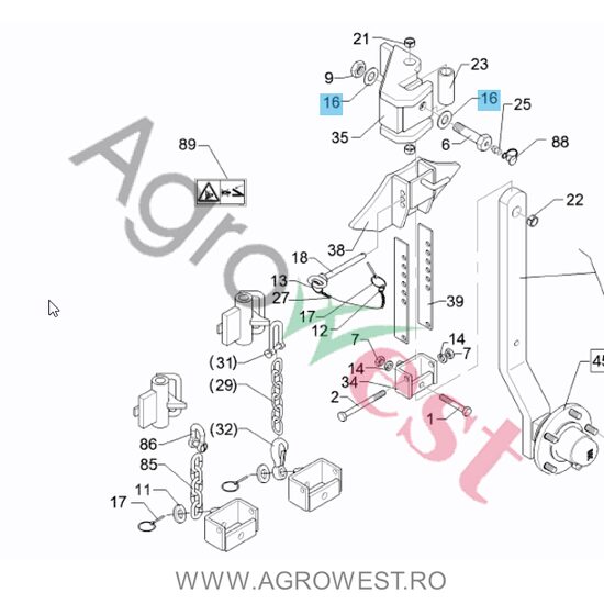 SAIBA 21 ISO7089 ZN 305 6012