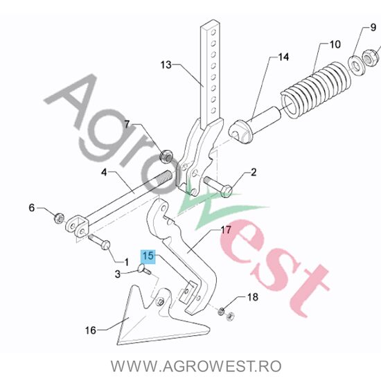 SAIBA PLATA 17x1, 5x50 1xD11 ZN 305 1309