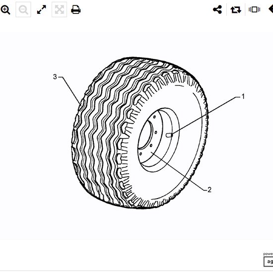 ROATA 6/161/205 D18 11 5/80-15 3 10PR 550 8850