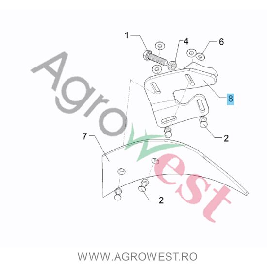 SUPORT ANSAMBLAT E4 LI MK12 457 9197