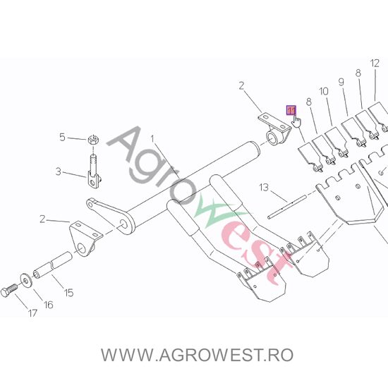 URECHE CUTIT R/H 001.00640