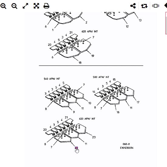 CUTIT R/H 7x192x265 089.00354