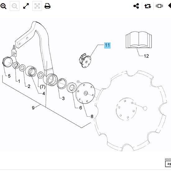 BUTUC VO D130 6xD12 RUBIN 9 555 4501