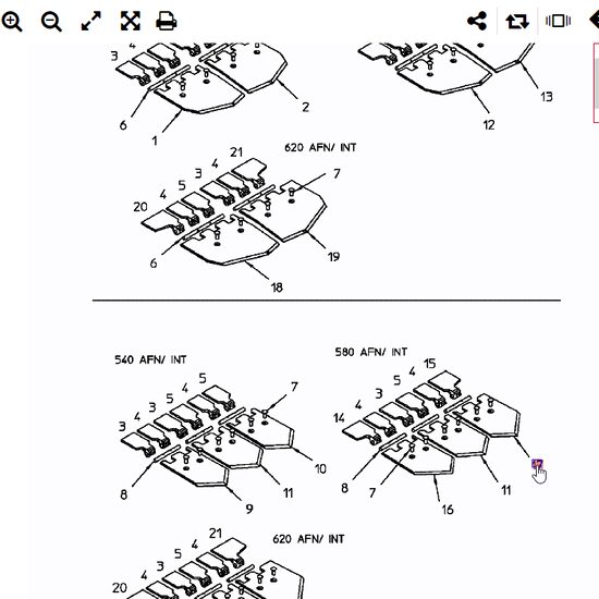 CUTIT L/H 6x172x265 LG 089.00030