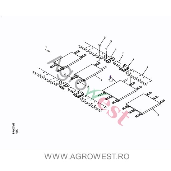 SUPORT PROFILAT 160 070.00459