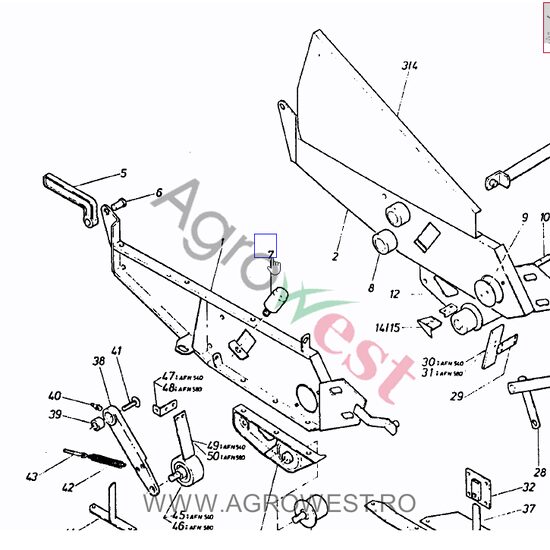 ROLA DE GHIDARE 68-47-120 006.00308