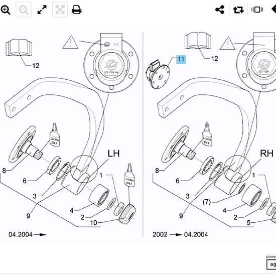 BUTUC HI D130 6xD12 RUBIN 9 555 4500