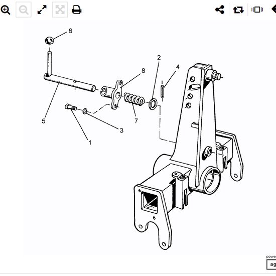 DISP DE BLOCARE D25x260 633 7431
