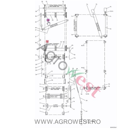 ROLA DE ANTRENARE VULC 194-68-35 076.01618