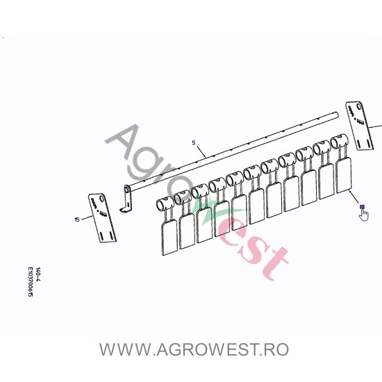 PLACA DE RETINERE 076.00639