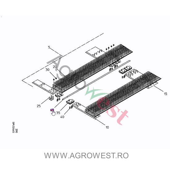 BARA DE LEGATURA 8x1298 032.00707