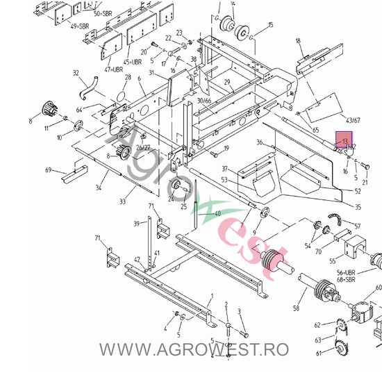 TEAVA DE PROTECTIE 548L 070.00578