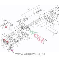 ROATA DE LANT 1/2"x5/16"-T15 014.00717