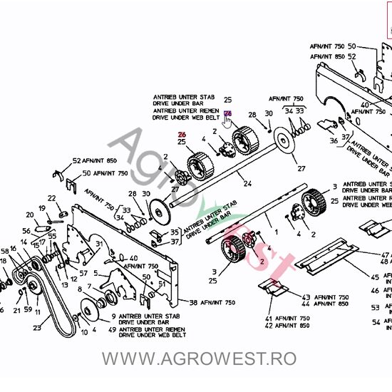 ROLA ANTRENARE DM 168 076.04012