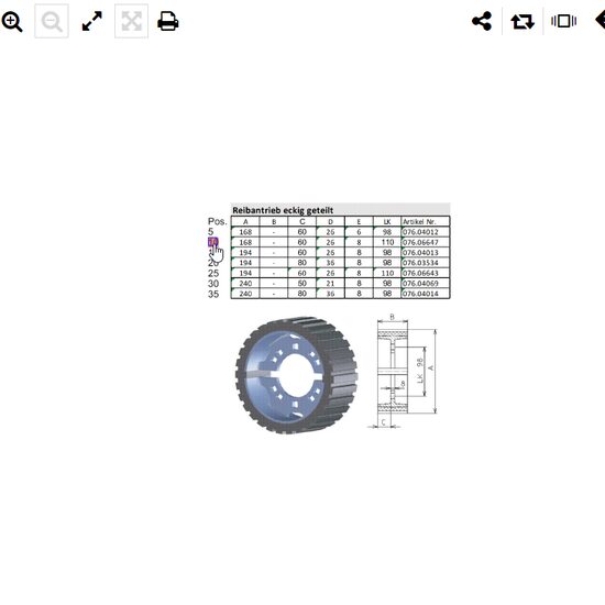 ROLA ANTRENARE 076.06647