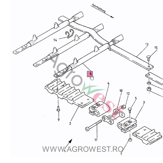 BARA ACOPERITA 717L 076.01301