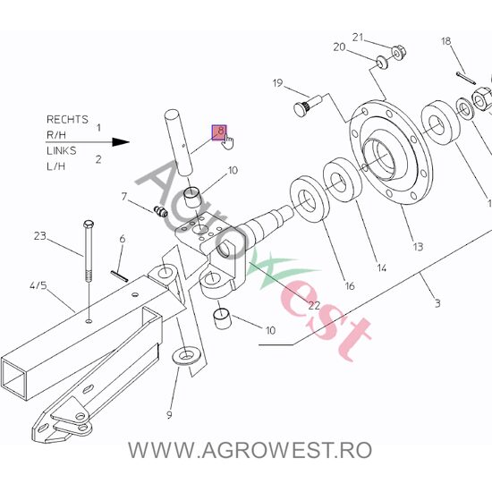 BOLT FUZETA 037.01295