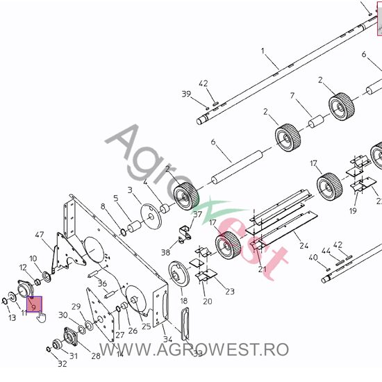 CARCASA RULMENT 85x64 001.00655