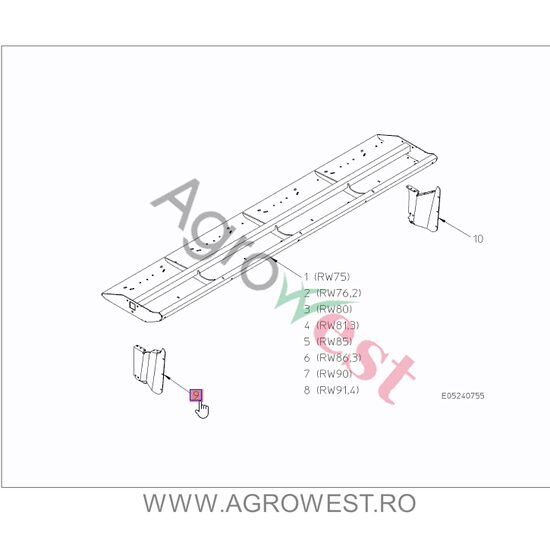 PLACA LATERALA 015.49159