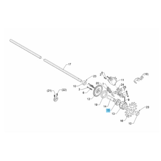 ADAPTOR AMBREIAJ D49/44,9/20X17,5  481 8552