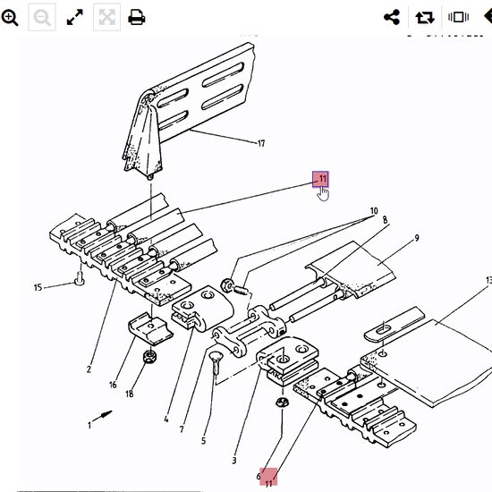 BARA ACOPERITA 7x509 200.21626