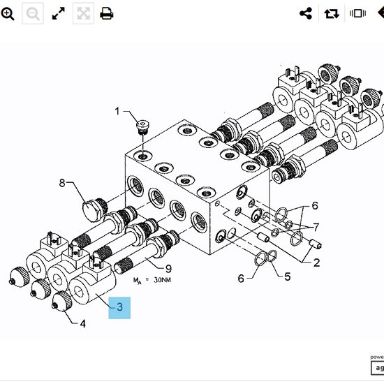 BOBINA MAGNETICA D3612DC27WH 373 4701