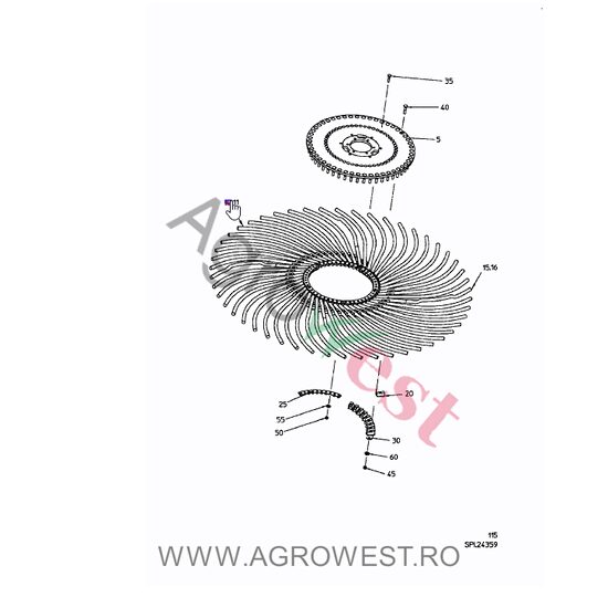 GHEARA ELSTICA TURBINA 1700 032.02583