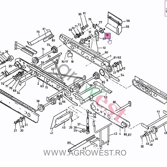 ROATA DINTATA 014.00270