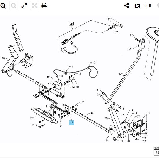 LEVIER 38x334x77 50-2xD10.5 482 1225