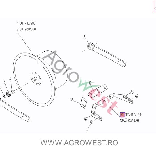 SUPORT DREAPTA 015.20906