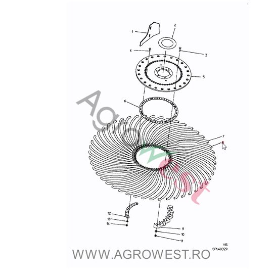 TURBINA 1500 L/H 032.02725