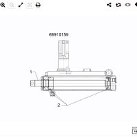 CILINDRU HIDRAULIC D50/25X210 575 2577
