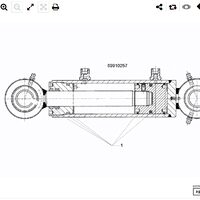 CILINDRU HIDRAULIC DZ050/25X0500X0680 D25 D25 57510541