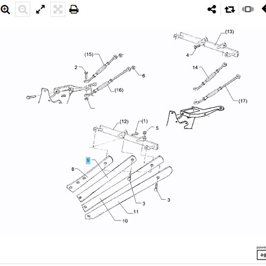 BANDA CORMANA 2 US35/40 LI 730MM 344 4121
