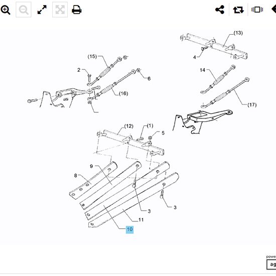 BANDA CORMANA 3 US35/40 LI 870MM 344 4131