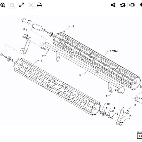 ANSAMBLU ROLA DUBLA DRF-R 400/400-3.00 SM9 622 7306
